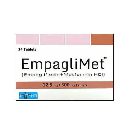 EMPAGLIMET 12.5+500MG TABLET