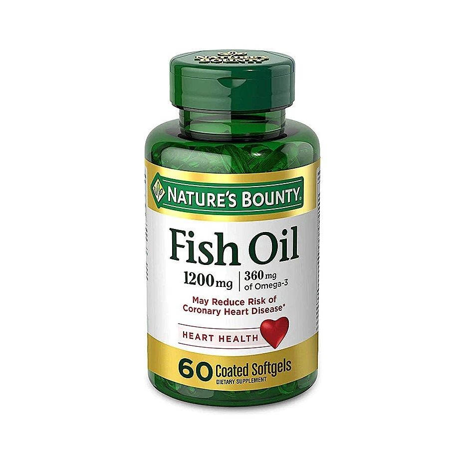 FISH OIL 1200+OMEGA 3 360 MG CAPSULES
