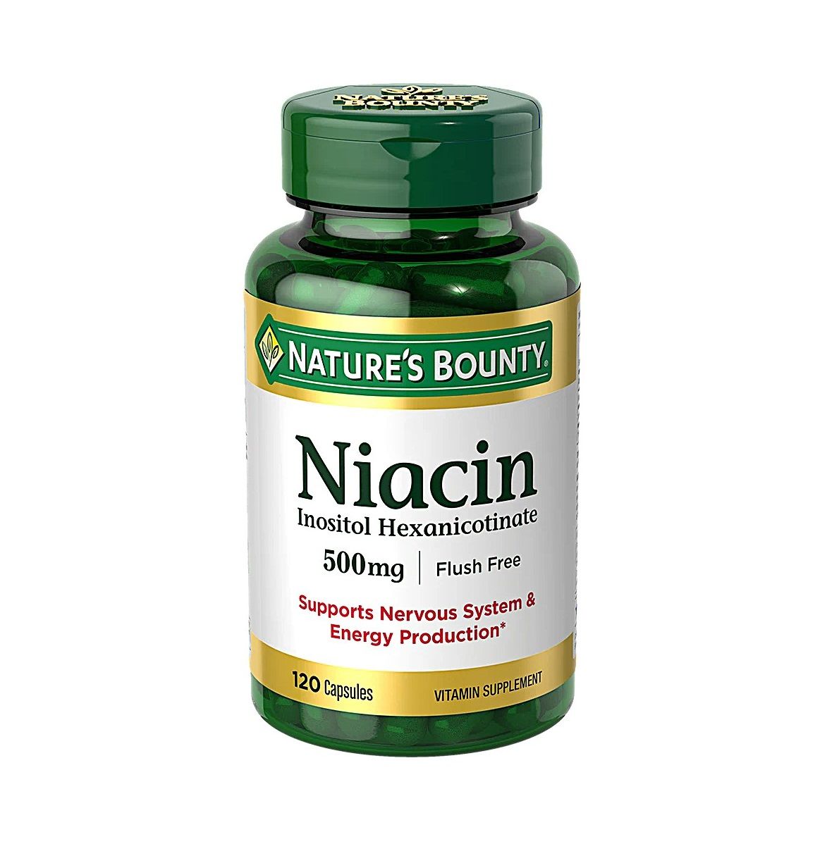 NIACIN 500MG (FLUSH FREE) CAPSULES