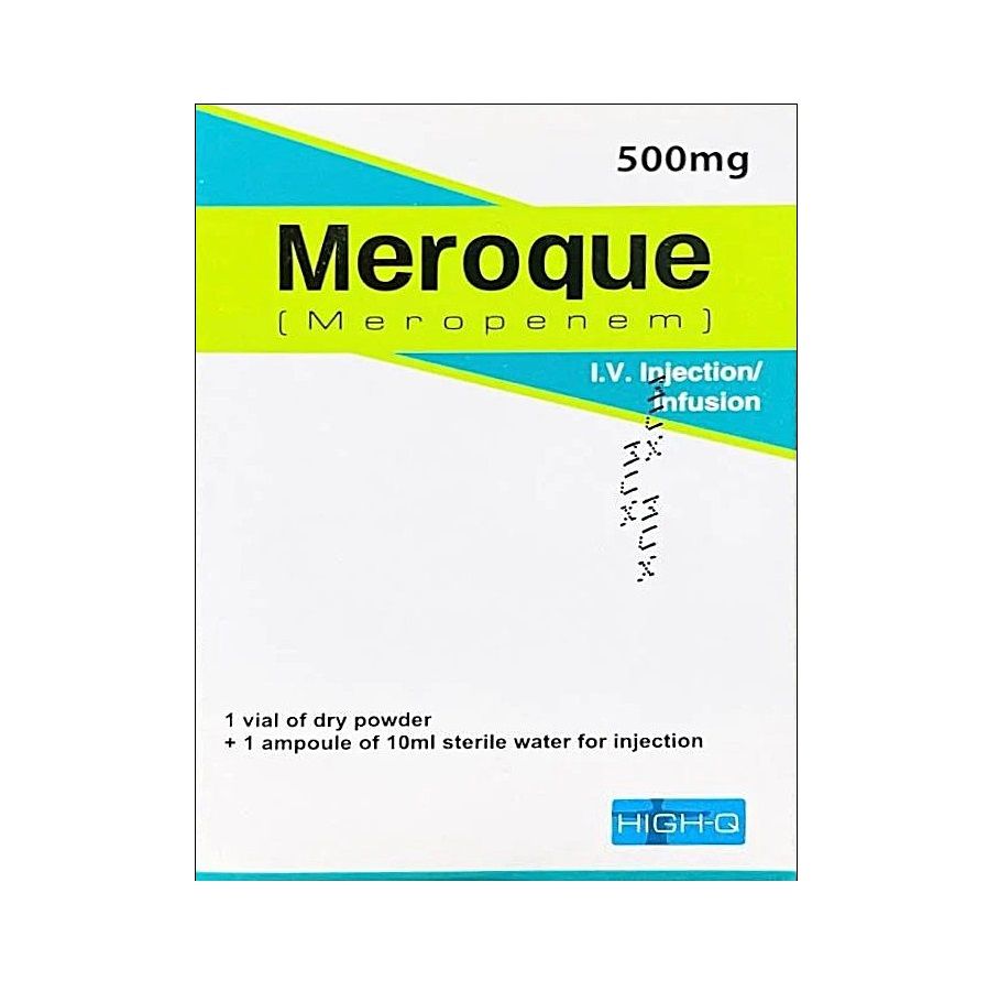 MEROQUE I.V 500 GRAM INJECTION