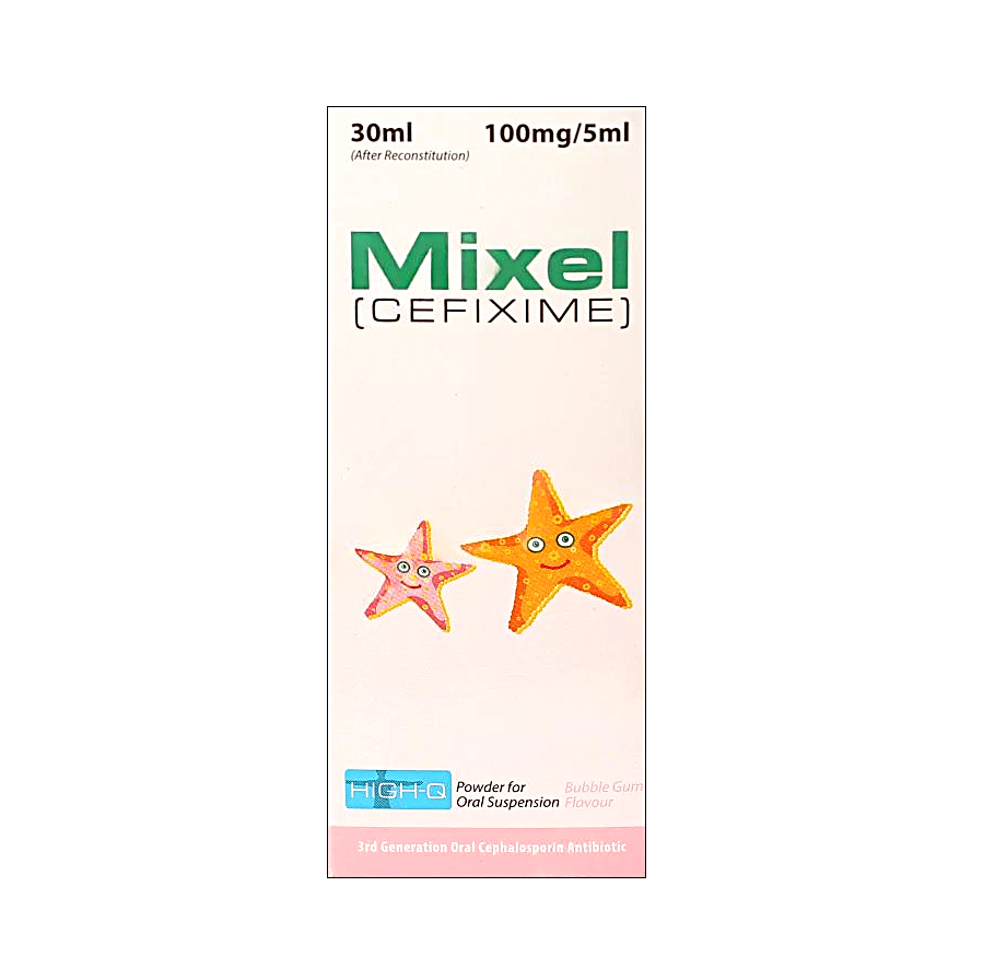 MIXEL 100 MG 30 ML SYRUP