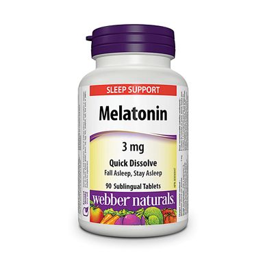 MELATONIN 3MG SUBLINGUAL TABLET