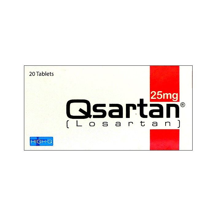QSARTAN 25MG TABLET