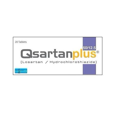 QSARTAN PLUS 50/12.5MG TABLET