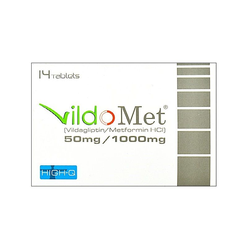 VILDOMET 50/1000MG TABLET