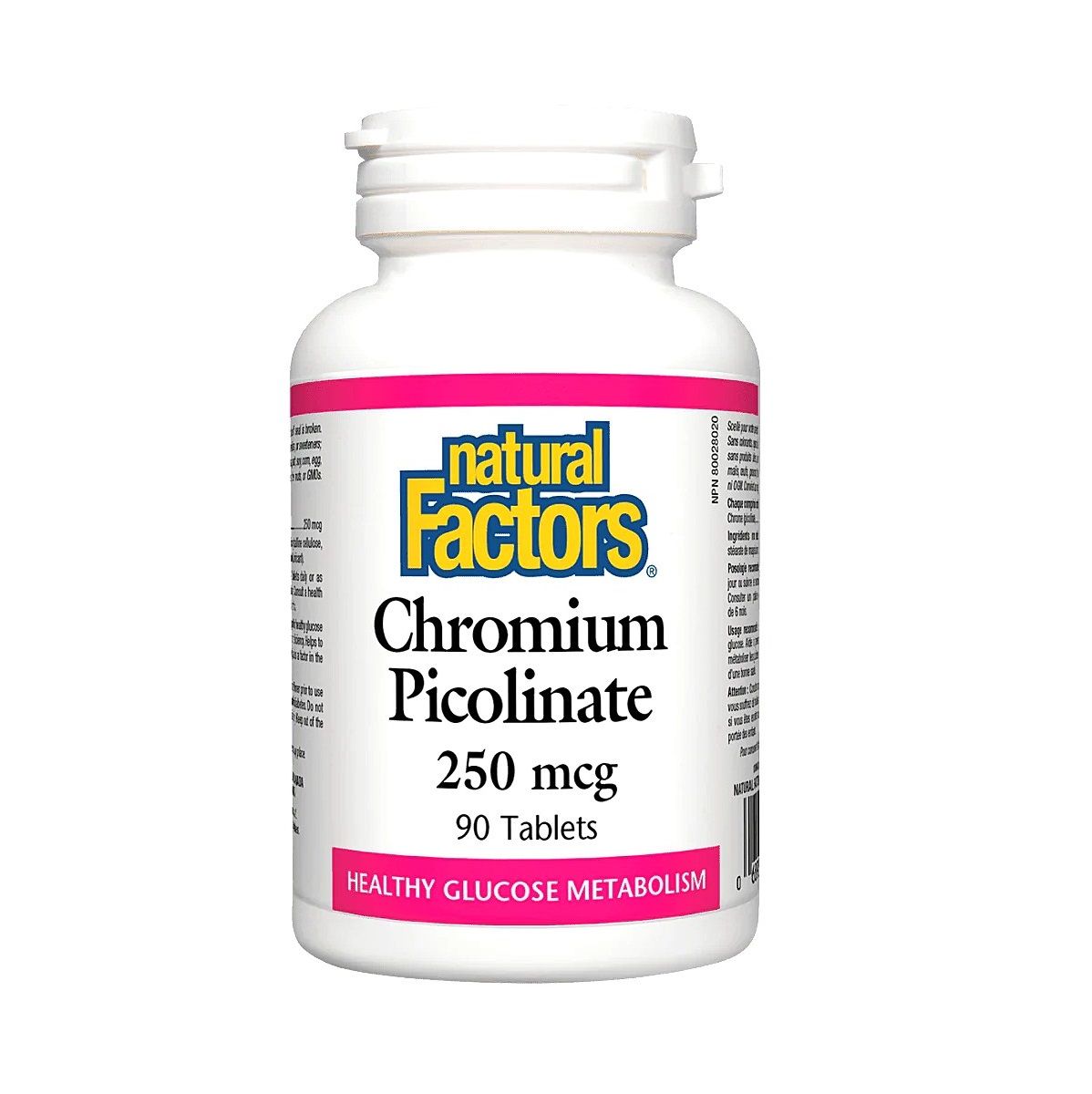 CHROMIUM PICOLINATE 250MCG