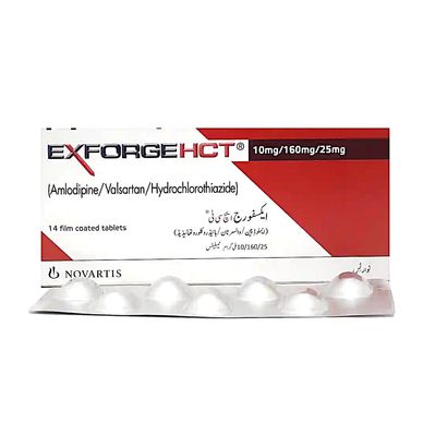 EXFORGE HCT 10/160/25MG TABLET