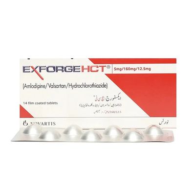 EXFORGE HCT 5/160/12.5 MG TABLET