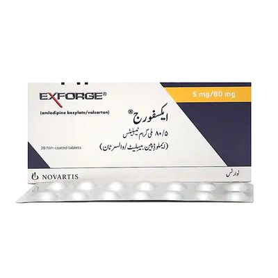 EXFORGE 5/80 MG TABLET