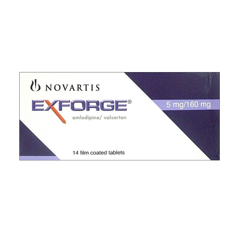 EXFORGE 5/160 MG TABLET