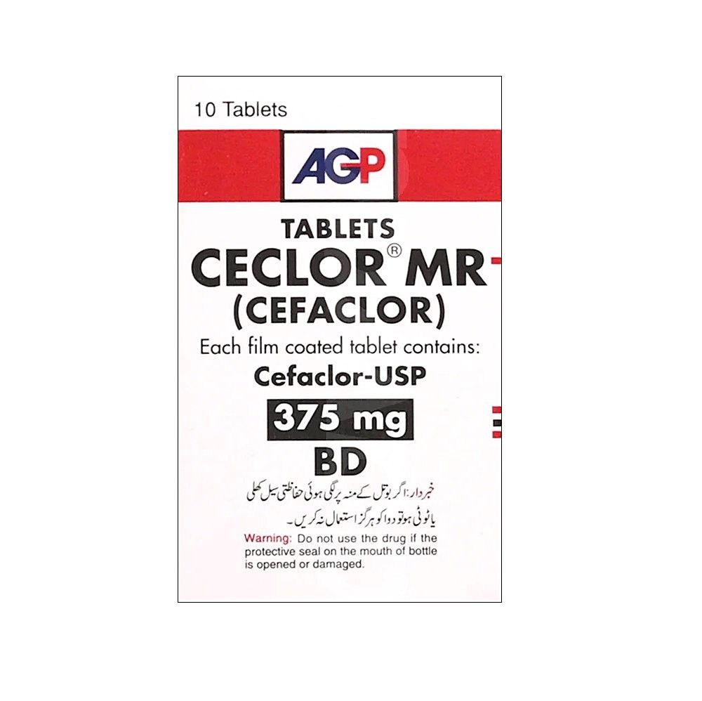CECLOR MR 375 MG TABLET