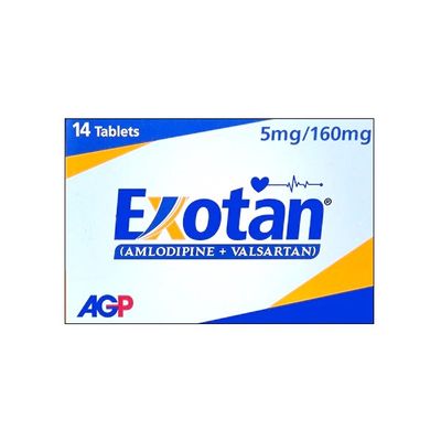 EXOTAN 5MG/160MG TABLET