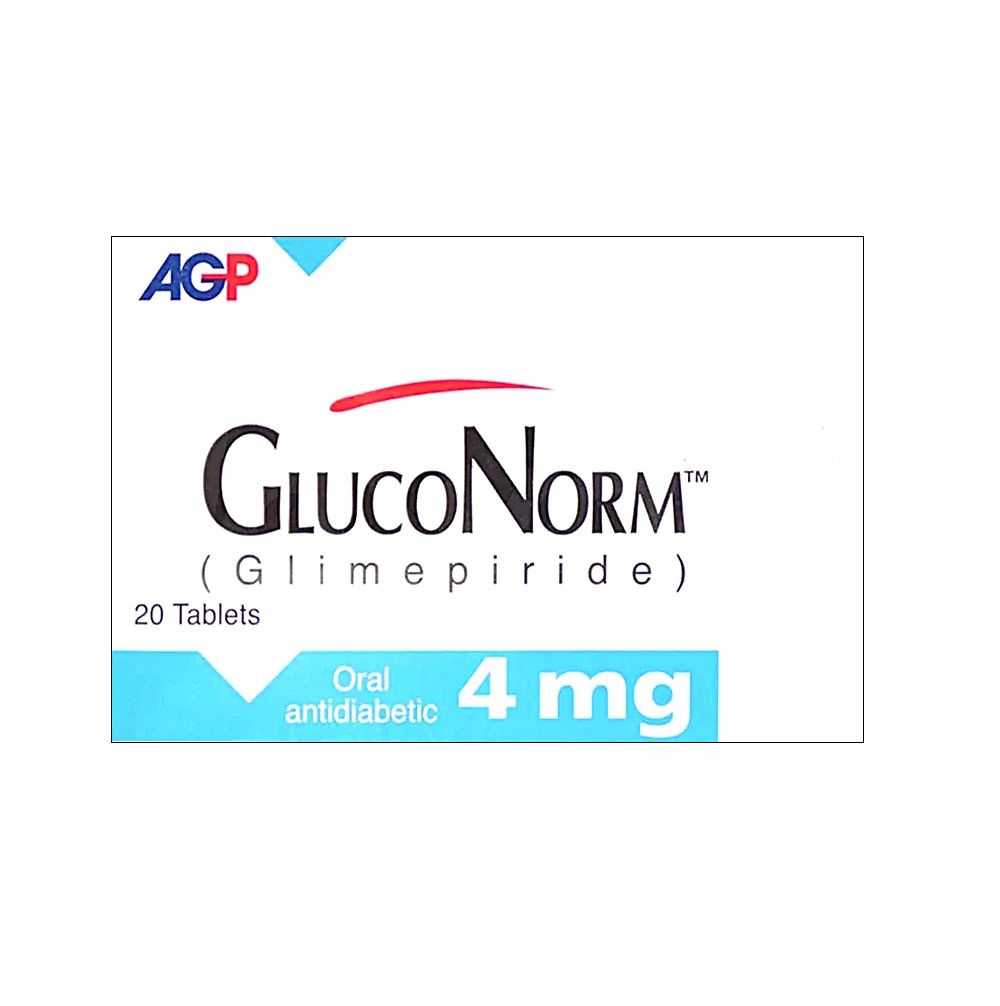 GLUCONORM 4 MG TABLET