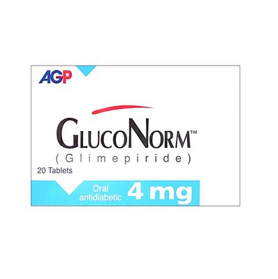 GLUCONORM 4 MG TABLET