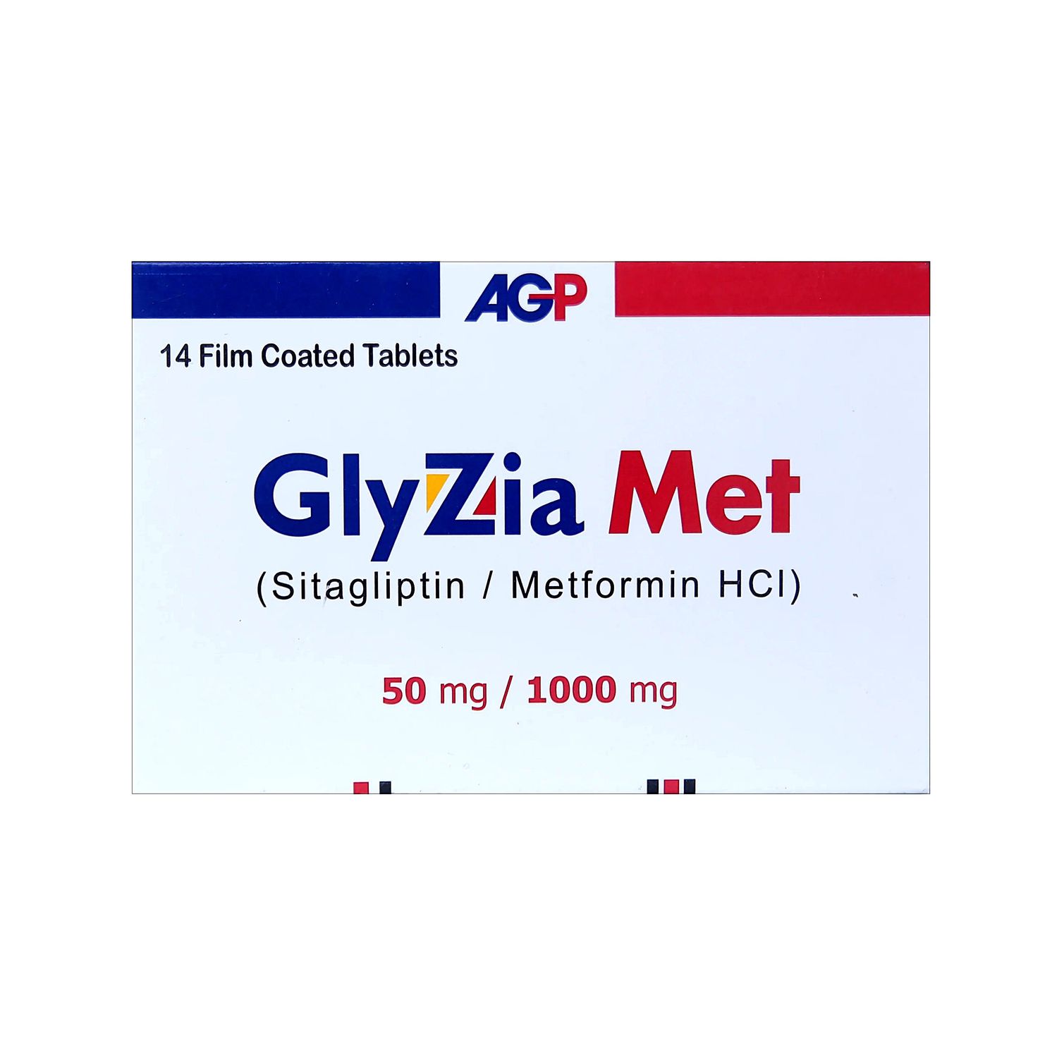 GLYZIAMET 50/1000MG TABLET