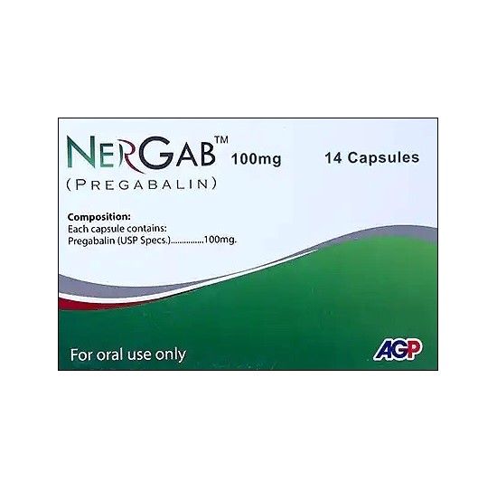 NERGAB 100MG CAPSULE