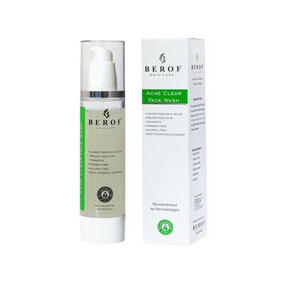 BEROF ACNE CLEAR FACE WASH 100ML