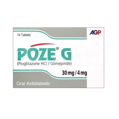 POZE G 30/4 MG TABLET