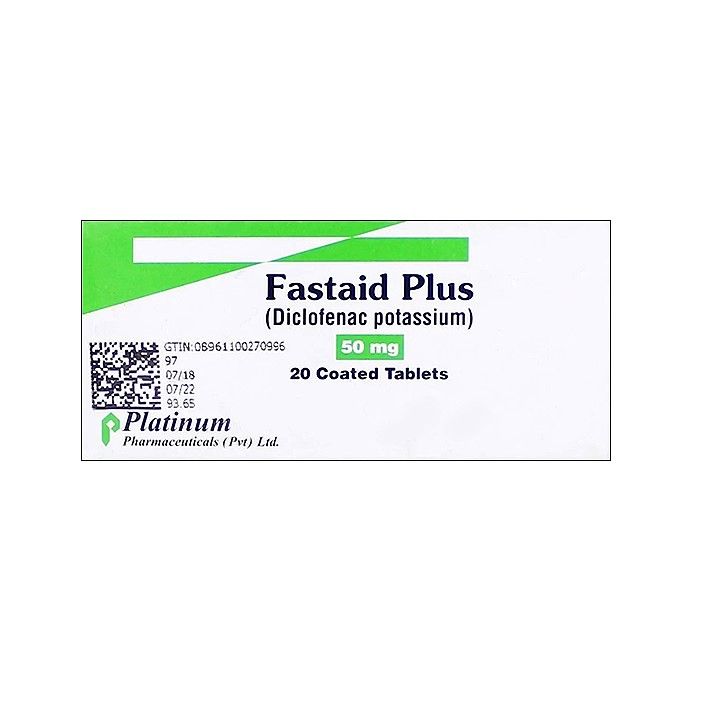FASTAID PLUS 50 MG TABLET