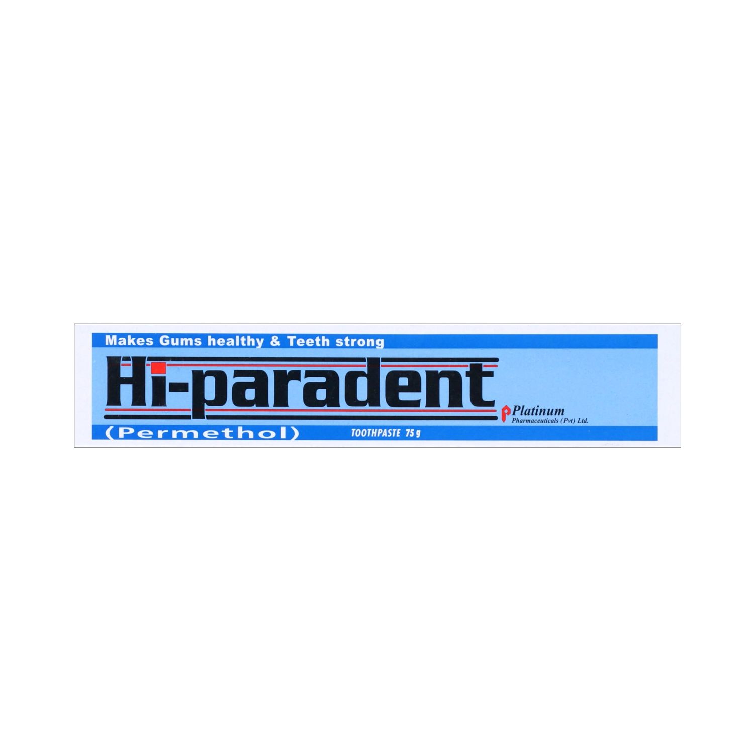 HI PARADENT TOOTHPASTE 75 GRAM