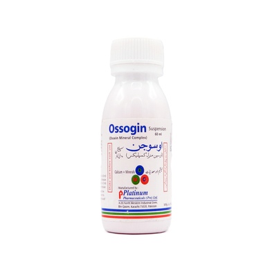 OSSOGIN 250 MG 60 ML SYRUP
