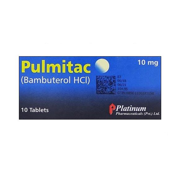 PULMITAC 10 MG TABLET