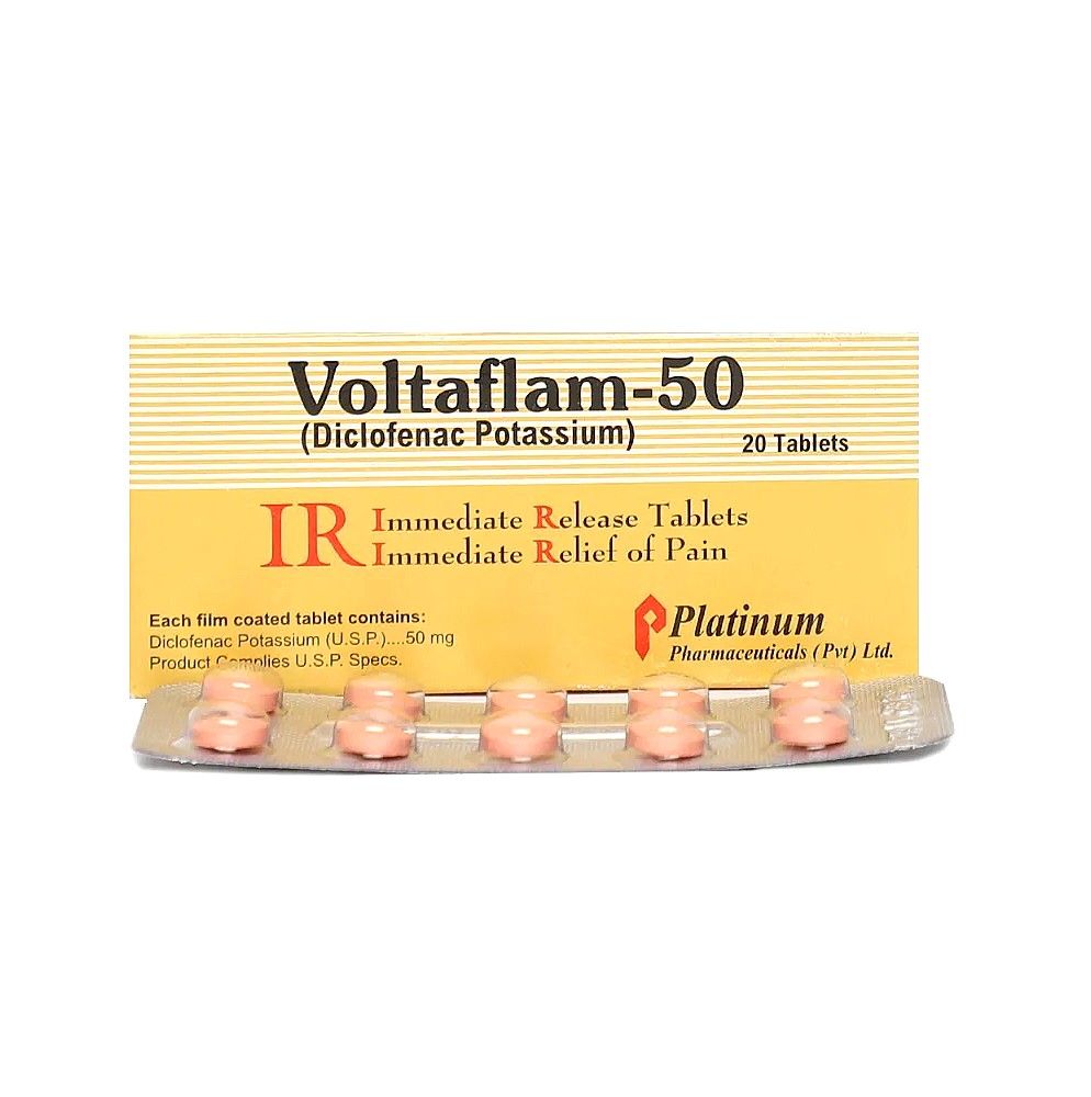 VOLTAFLAM 50 MG TABLET