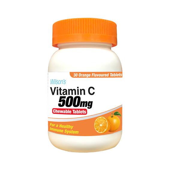 VITAMIN C 500MG (WILSON S) TABLET CHEWABLE