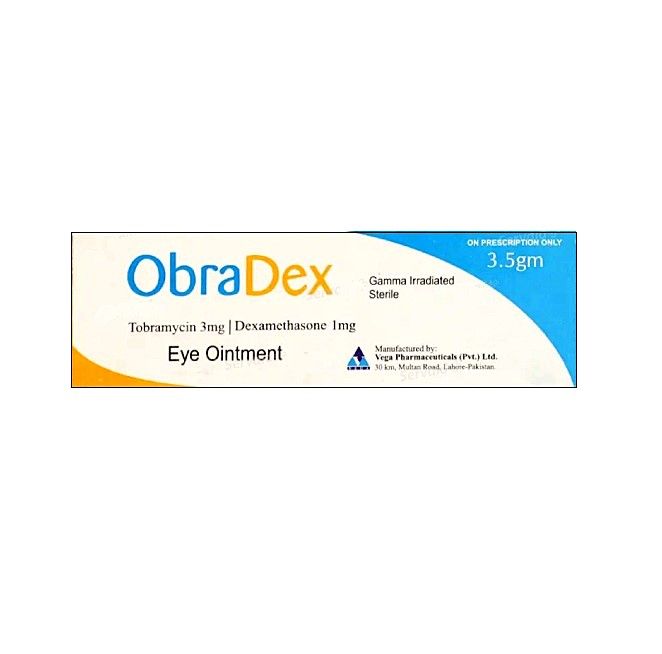 OBRADEX EYE OINTMENT 3.5 GRAM