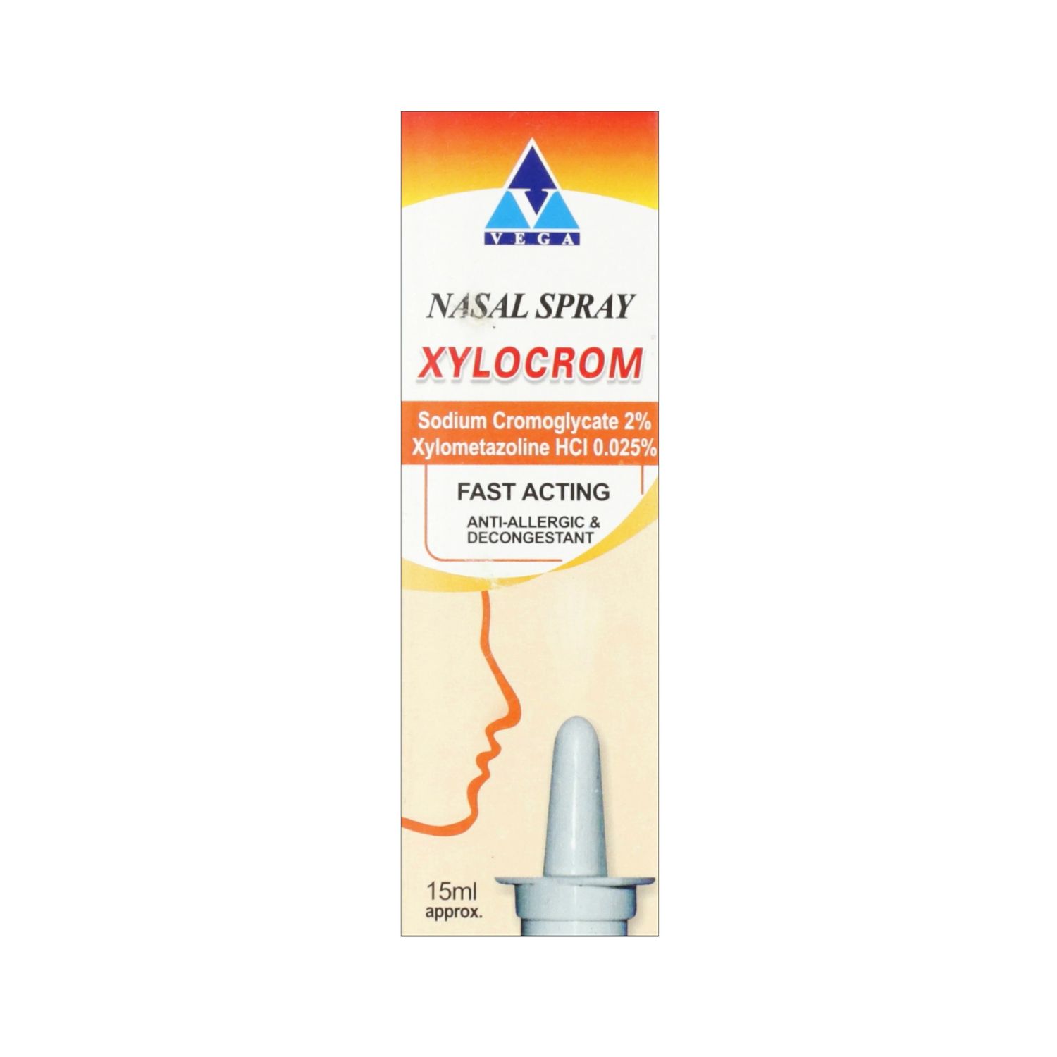 XYLOCROM NASAL SPRAY 15ML