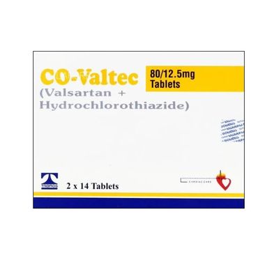 CO VALTEC 80/12.5 MG TABLET