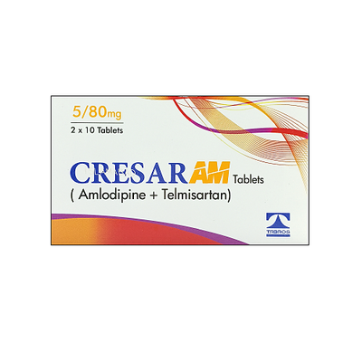 CRESAR AM 5/80MG TABLET