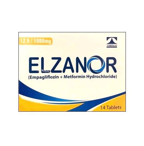 ELZANOR 12.5/1000MG TABLET