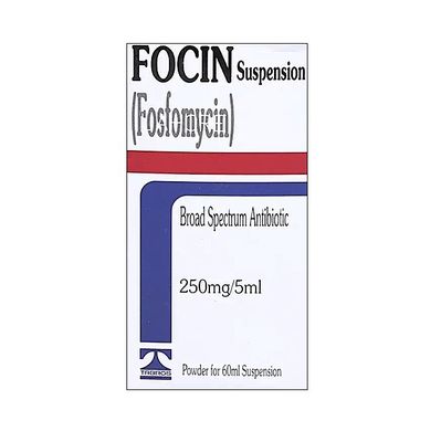 FOCIN 250 MG 60 ML SYRUP