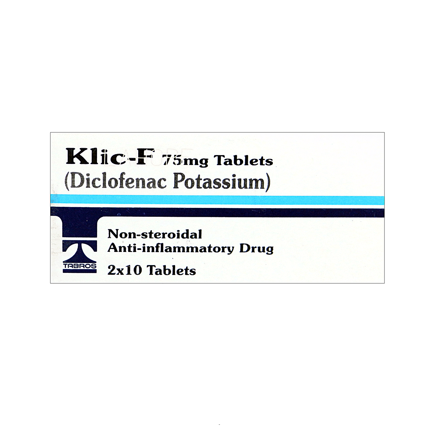 KLIC F 75 MG TABLET