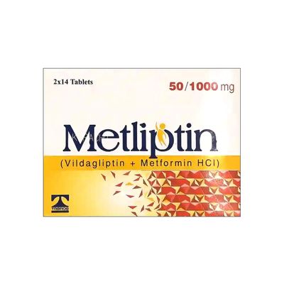 METLIPTIN 50/1000MG TABLET