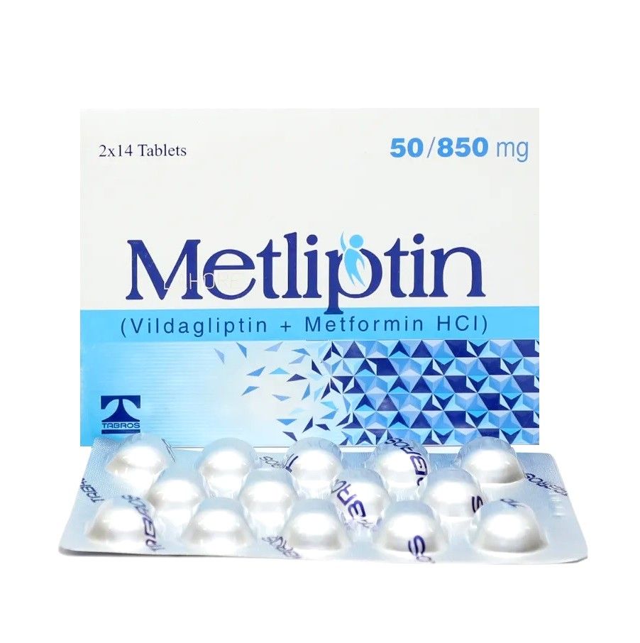 METLIPTIN 50/850MG TABLET