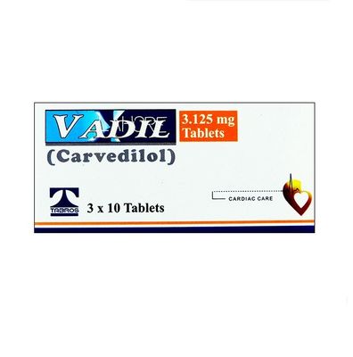 VADIL 3.125 MG TABLET