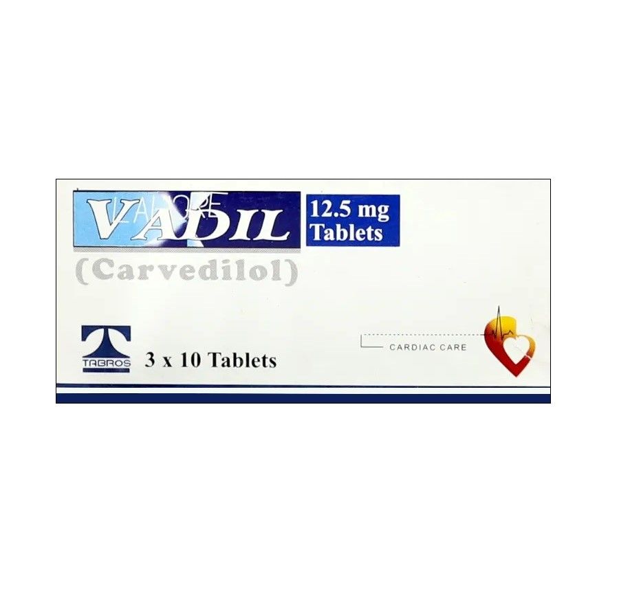 VADIL 12.5 MG TABLET