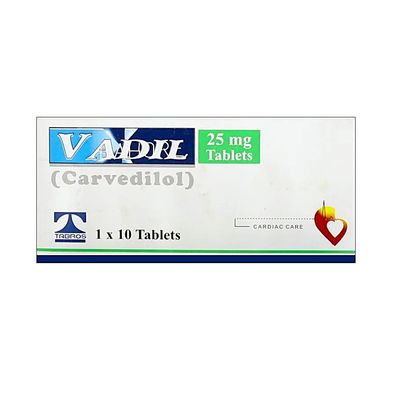 VADIL 25 MG TABLET