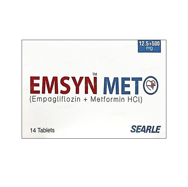 EMSYN MET 12.5+1000MG TABLET