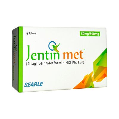 JENTIN MET 50/500 MG TABLET