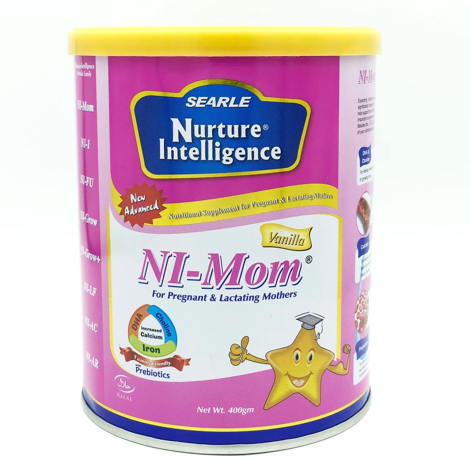 NI MOM MILK 400 GRAM