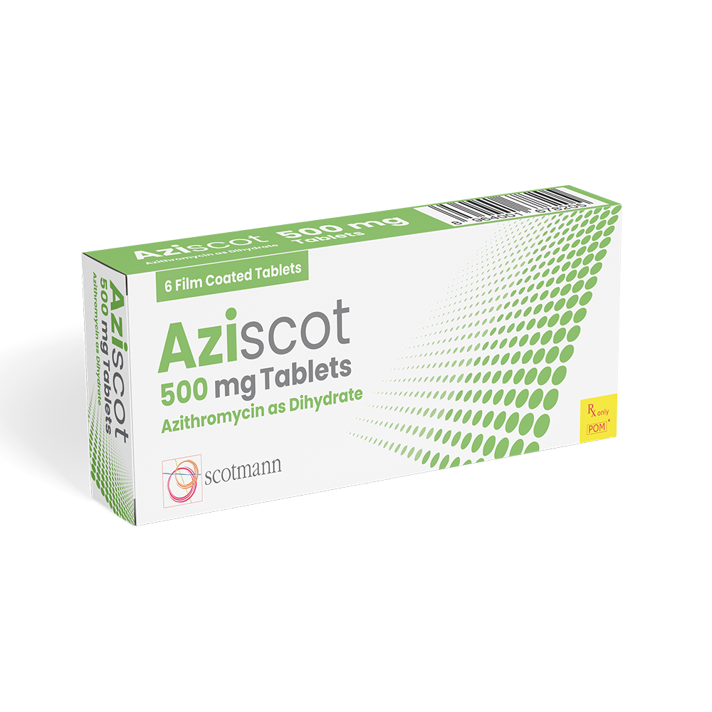 AZISCOT 500MG TABLET