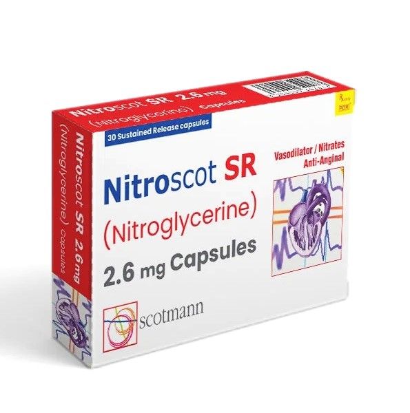 NITROSCOT SR 2.6MG CAPSULE