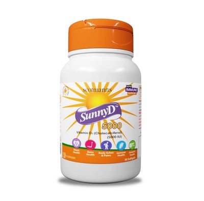 SUNNY D 5000IU CAPSULE