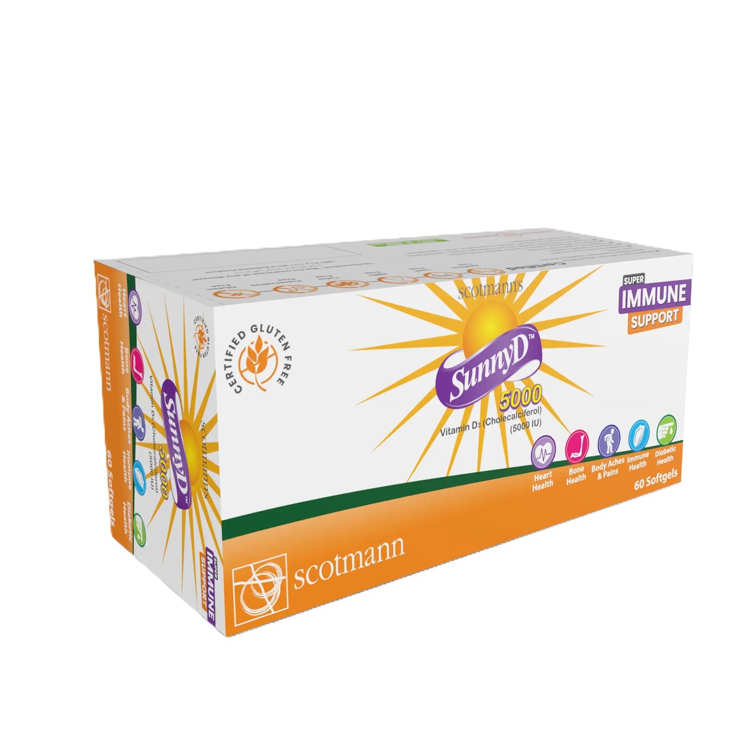 SUNNY D 5000IU CAPSULE