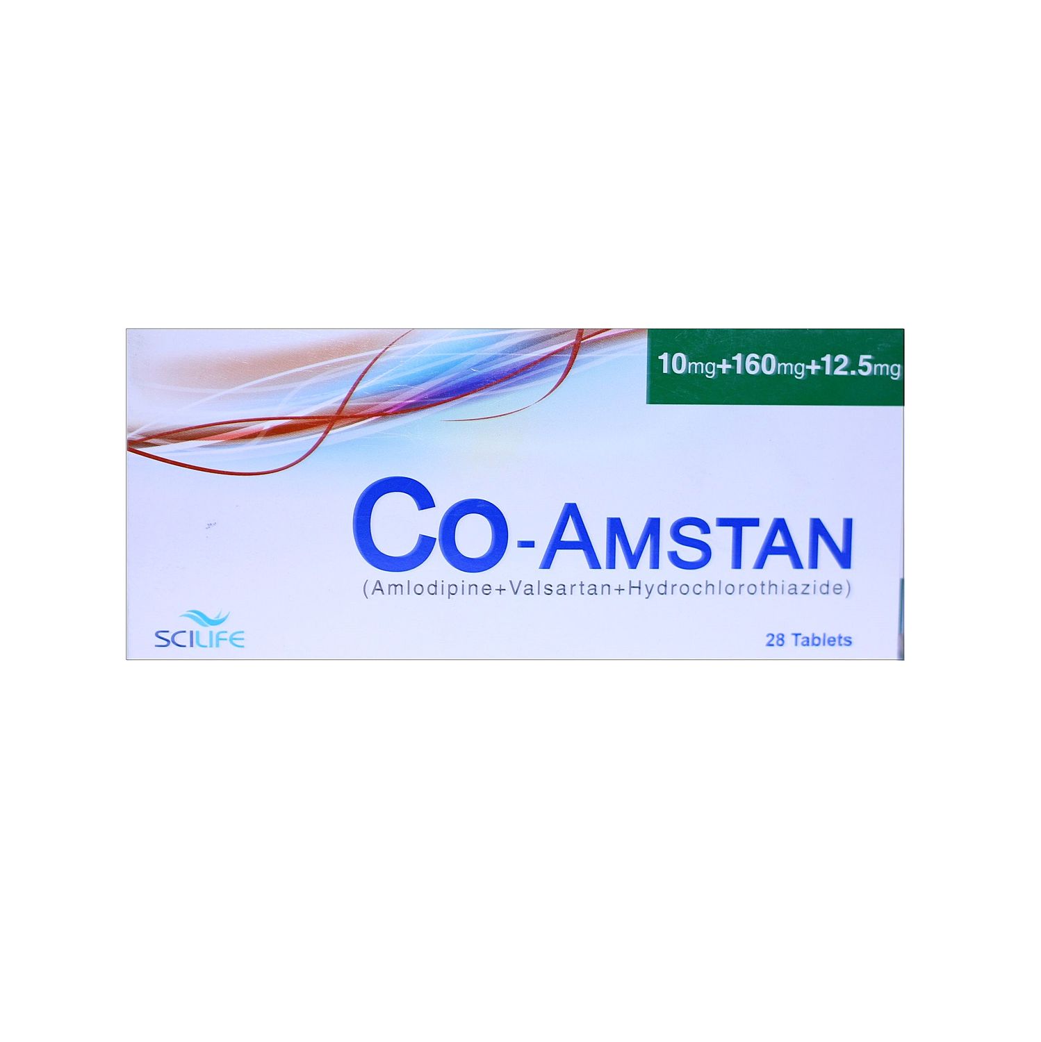 CO AMSTAN TABLET 10MG+160MG+12.5MG