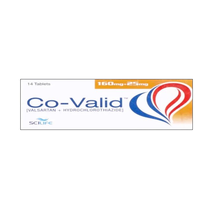 CO VALID 160/25MG TABLET