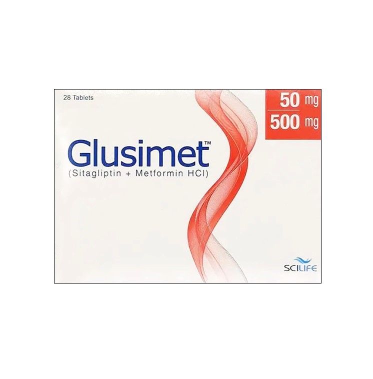 GLUSIMET 50/500MG TABLET